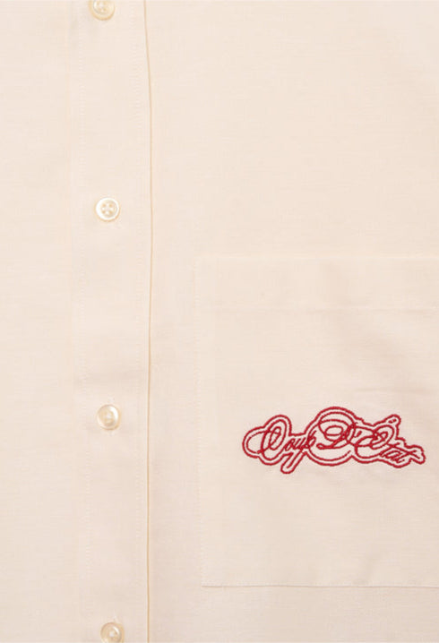 Pocket Shirt - Off White - GLAM MODA